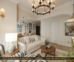 Thiết kế nội thất chung cư Vinhome Smart City 70m2 - Hiện đại & Tiện nghi