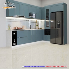 Mẫu Tủ Bếp Laminate Đẹp