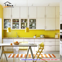 Mẫu Tủ Bếp Laminate Đẹp