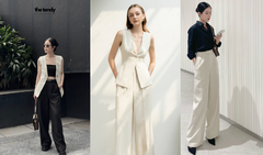 6+ Phong Cách phối đồ với quần linen nữ ống rộng: Đi làm, đi chơi đều đẹp