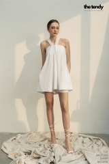 Áo linen (có thể mặc như váy) La Jacinthe 3 màu: Đen, Trắng, Muối tiêu