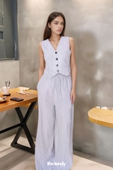 Áo gile linen Lauryn