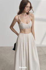 Áo bra linen LÉNA buộc dây, gợi cảm