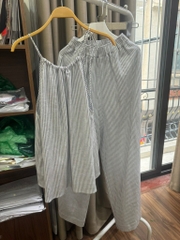 Quần cạp chun linen Lauryn