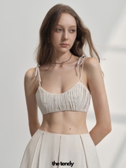 Chân váy bubble linen LÉNA