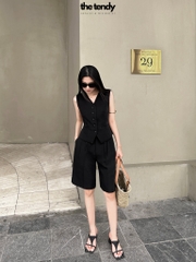 Quần lửng Symphony chất trượt Hàn, phối đồ cá tính