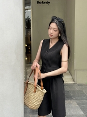 Quần lửng Symphony chất trượt Hàn, phối đồ cá tính