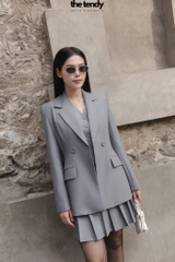 Áo blazer nữ Amanda, chiết eo nhẹ phong cách trẻ trung dễ phối đồ