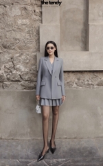 Áo blazer nữ Amanda, chiết eo nhẹ phong cách trẻ trung dễ phối đồ