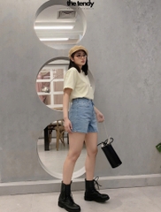 Áo thun Casey tay ngắn, nhiều màu, form vừa, chất cotton 100%