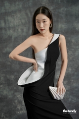 Đầm Lina lệch vai, sát nách, thiết kế gợi cảm, ôm body dành cho nữ