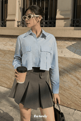 Chân váy tennis ngắn xếp ly ELLIE