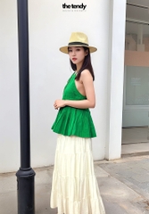Áo yếm linen dây buộc sau lưng lena