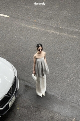 Quần Le Lys Linen Premium, dáng suông 2 màu Trắng/Đen
