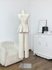 Áo yếm linen dây buộc sau lưng lena