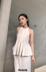 Áo yếm linen dây buộc sau lưng lena