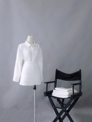 Áo linen Camélia, basic, thanh lịch, chuẩn phom