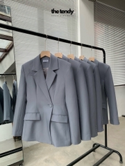 Áo blazer nữ Amanda, chiết eo nhẹ phong cách trẻ trung dễ phối đồ