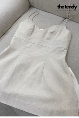 Áo 2 dây linen Le Perce-Neige thiết kế cúp ngực, gợi cảm phong cách tối giản