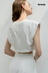 Áo Le Coquelicot linen