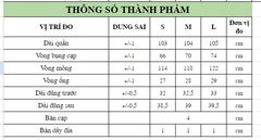 Quần dài Symphony