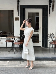 Áo Le Coquelicot linen