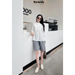 Quần lửng ARLEY, 2 màu đen/ghi, phom chuẩn