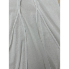 Đầm WHITE SWAN, đầm xòe xuyên thấu nữ dài, khoét lưng, chất cotton giấy thoáng mát