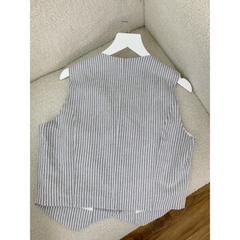 Áo gile linen Lauryn