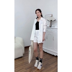Quần short cạp chun Lelalin
