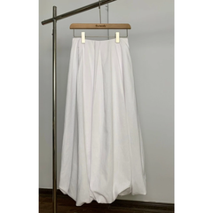 Chân váy bubble linen LÉNA