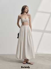 Áo bra linen LÉNA buộc dây, gợi cảm