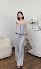 Quần cạp chun linen Lauryn