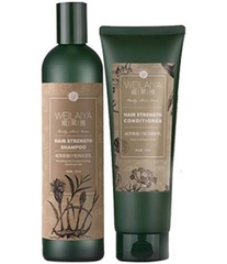 Bô Dầu Gội Xả Hà Thủ Ô Weilaiya 400ml + 250ml (Bộ)