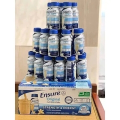 Sữa Ensure Original Nutrition Shake Dạng Nước 237ml x 16 chai (Thùng)
