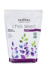 Hạt Chia Mỹ Trắng Nutiva Chia Seed Organic Superfood Black 907gr (Bịch)