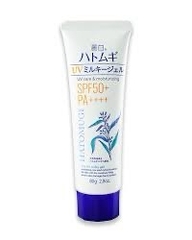 Kem Chống Nắng Dưỡng Ẩm Hatomugi UV Care & Moisturizing SPF50+ PA++++ 80g (Tuýp)