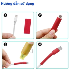 560 Ống dây co nhiệt gen bọc dây điện, sạc đủ các kích cỡ