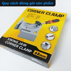 Ê tô kẹp góc vuông rộng tối đa 7cm - Cảo ke góc 90 độ cỡ lớn dùng cho gỗ , sắt hộp , kính