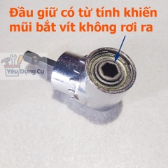 Đầu chuyển hướng bắt vít chân lục giác dùng cho máy khoan bắn vít
