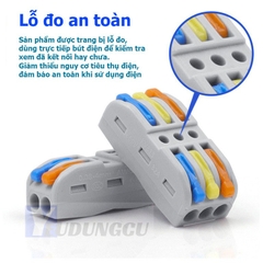 Cút nối dây điện nhanh Kẹp giắc KV212 KV214 KV111 2