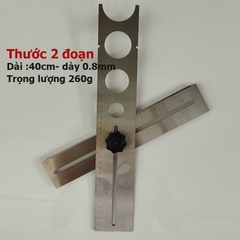 Thước lấy dấu khoan khoét lỗ gạch - Thước 2 đoạn Lấy dấu ống nước