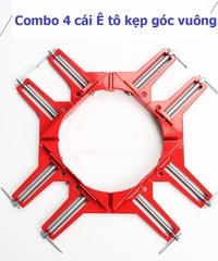 Ê tô kẹp góc vuông rộng tối đa 7cm - Cảo ke góc 90 độ cỡ lớn dùng cho gỗ , sắt hộp , kính