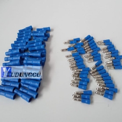 Túi gồm 50 cặp Jack đực cái 4mm đầu COS nối dây điện