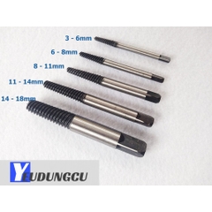 Bộ Dụng Cụ Mũi Lấy Ốc Vít Bu Lông Gãy Hỏng Chuyên Nghiệp - Bộ 5 Và 6 Chi Tiết