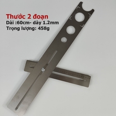 Thước lấy dấu khoan khoét lỗ gạch - Thước 2 đoạn Lấy dấu ống nước