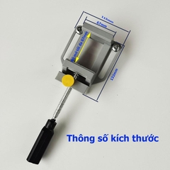 Bộ Đôi Khung gắn máy khoan + Ê tô kẹp khoan bàn