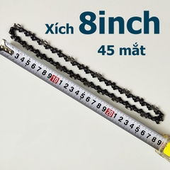Lam Dây Xích Thay Thế 4inch - 6inch - 8inch Cho Máy Cưa Xích Chạy Pin & Bộ Chuyển Đổi Cưa Xích