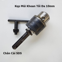 Đầu chuyển đổi khoan bê tông sang khoan kẹp - Chân Gài SDS