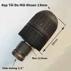 Đầu Chuyển Đổi Máy Siết Bulong Sang Khoan Kẹp AutoLock